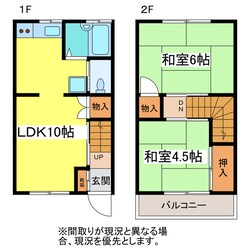 イースタンハイツの物件間取画像